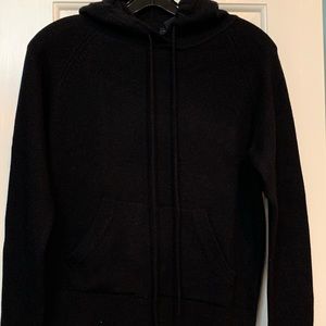 Cashmere kangaroo hoodie